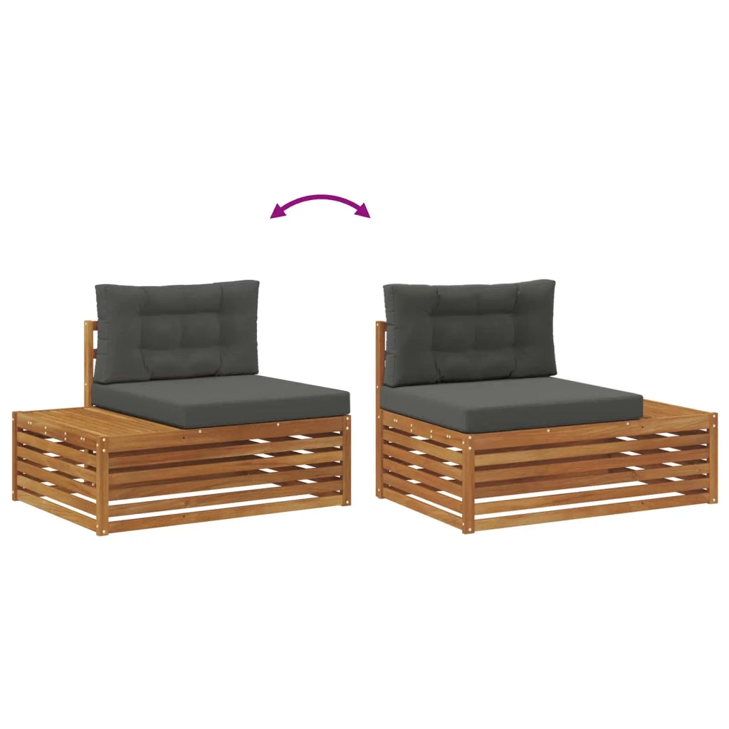 Divano Esterno Finale con cuscino Naturale 115 x 83 x 73 cm 900575