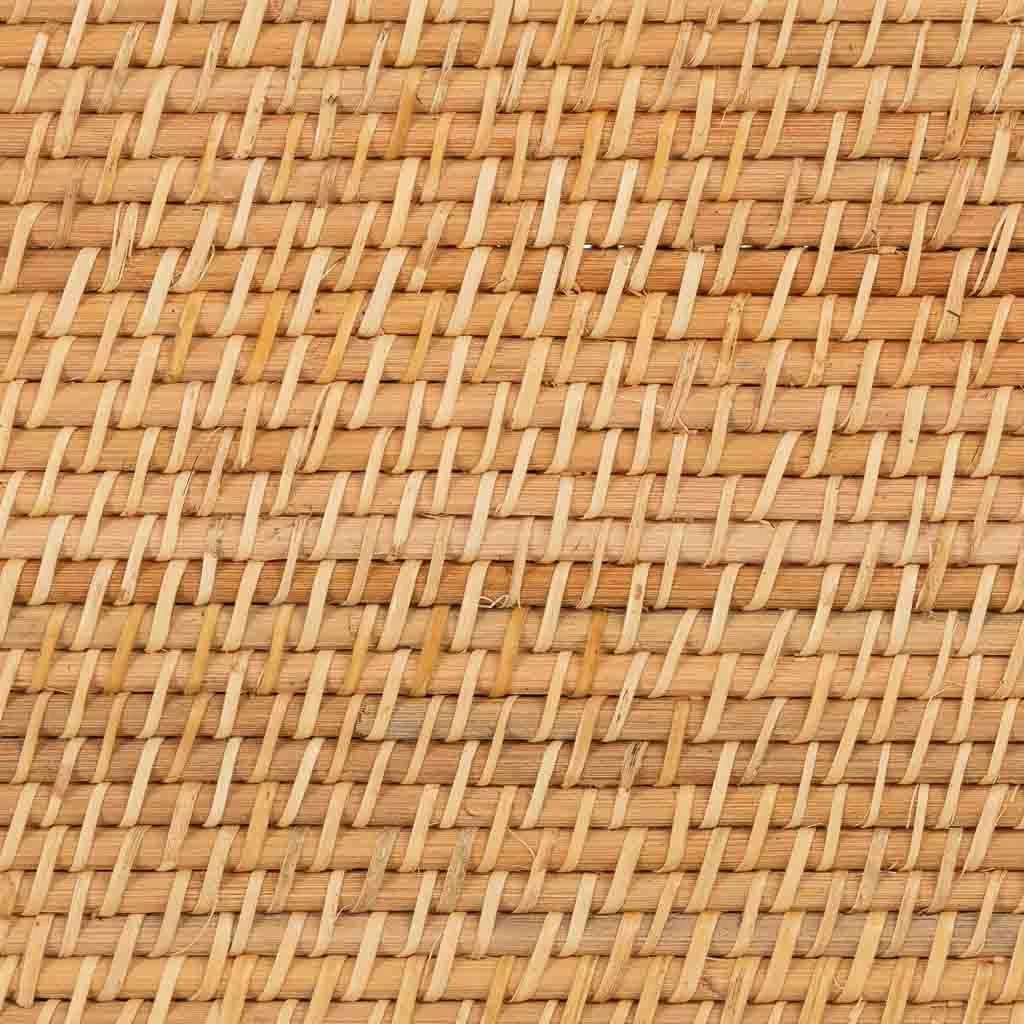 Scatola in rattan marrone 40x30xh25
