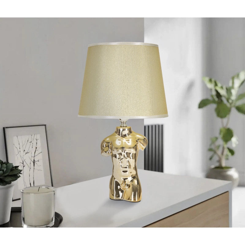 Lampadelle A Da Comodino Glam Man cm 25x42,5