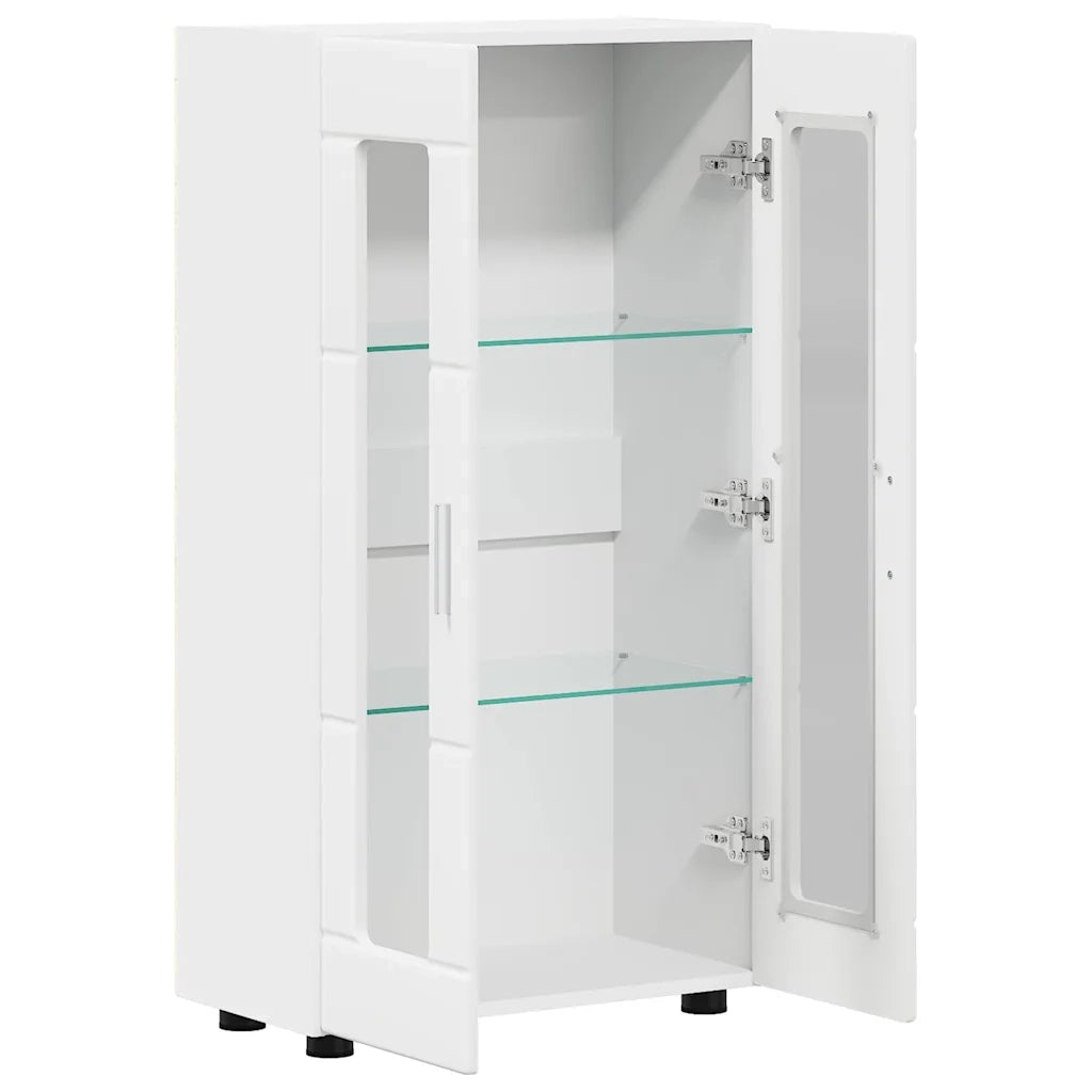 Credenza FLORIN Bianco 55,5 x 29 x 100 cm Legno multistrato 880251