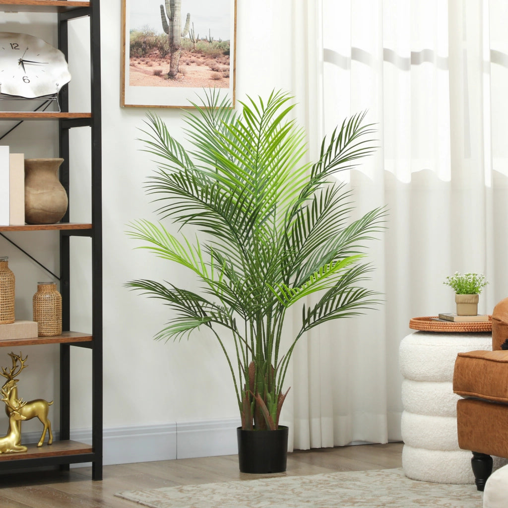 Palma artificiale con vaso ¨C zephmum ¨C verde 120 cm