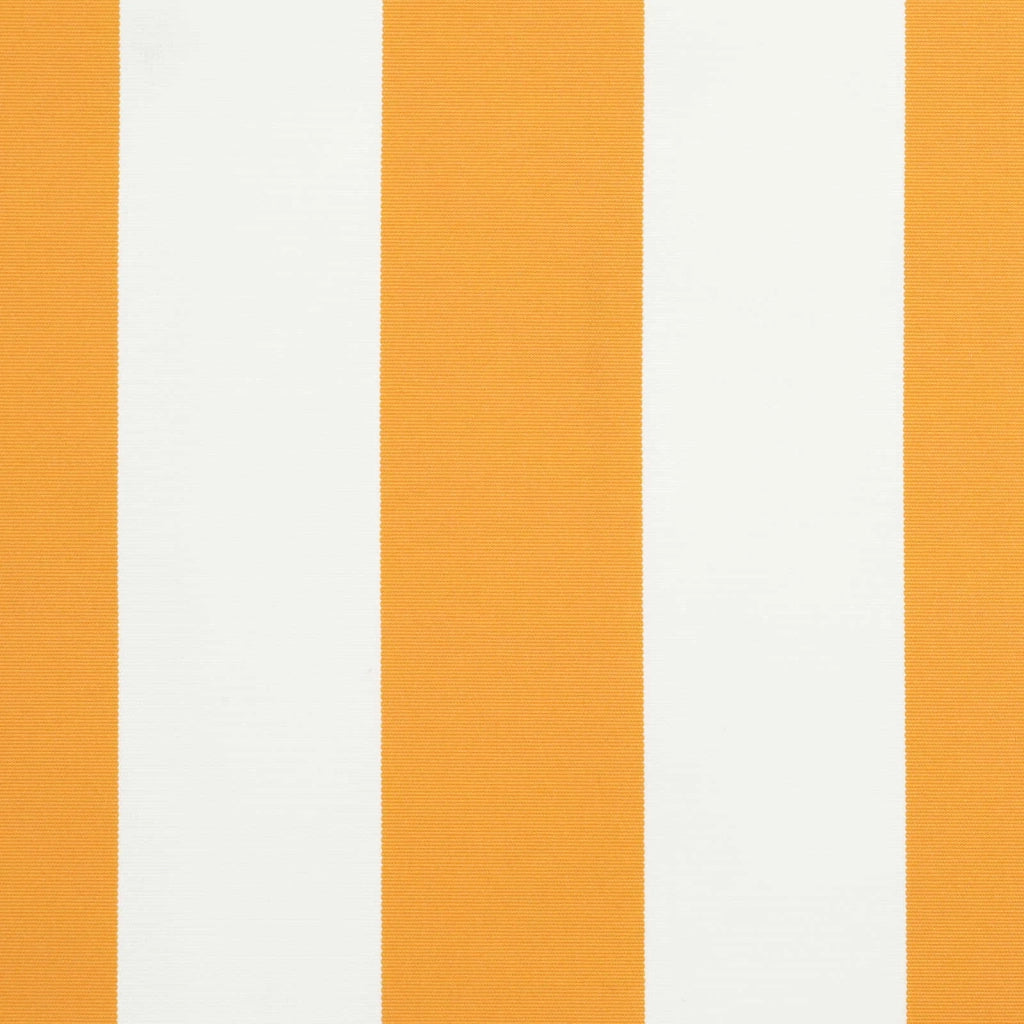 Telo di ricambio per tenda da sole Giallo e Bianco 450 × 300 cm 3444213
