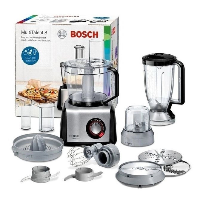 Bosch MC812M844 Food processor MultiTalent 8 1250 W Nero