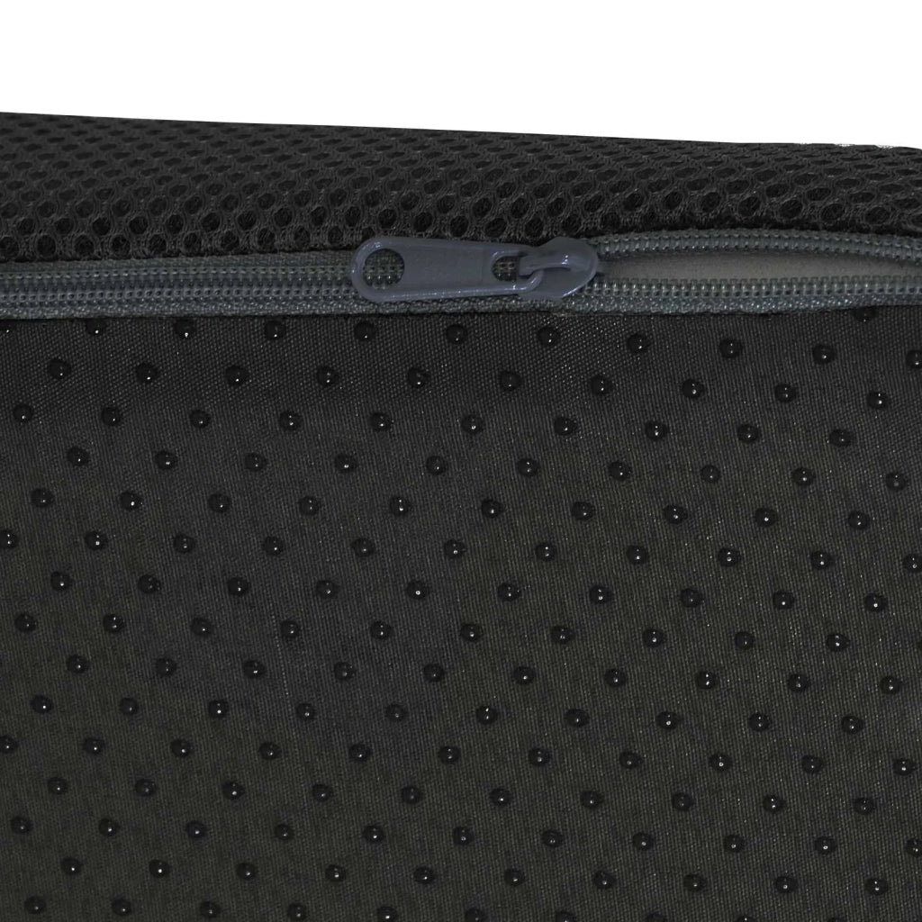 Cuscino per la seduta Nero 39 x 38 x 8,5 cm Schiuma PU 42020199