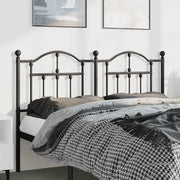 Testiera di Ricambio in Metallo Nero 150 cm 353473