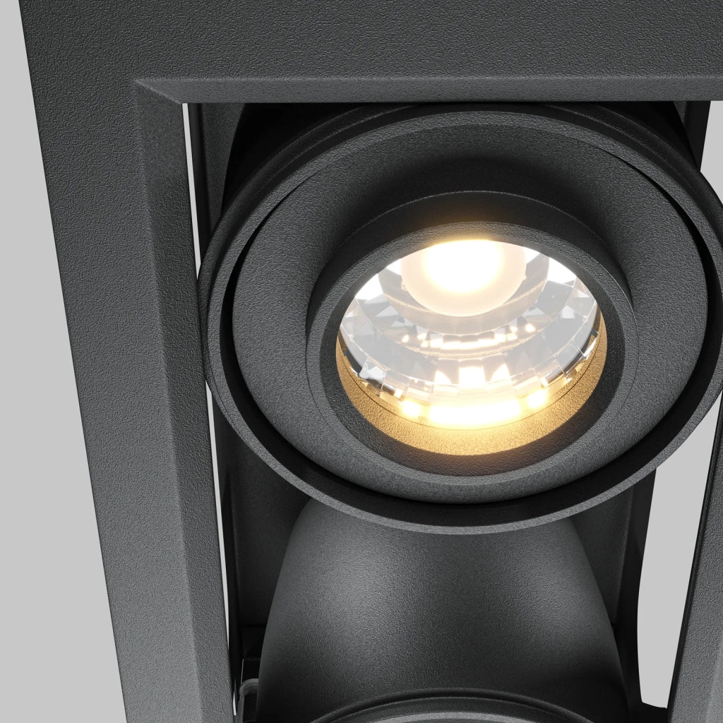 Maytoni Faretto Metal Modern 1 luce LED integrato nero alluminio