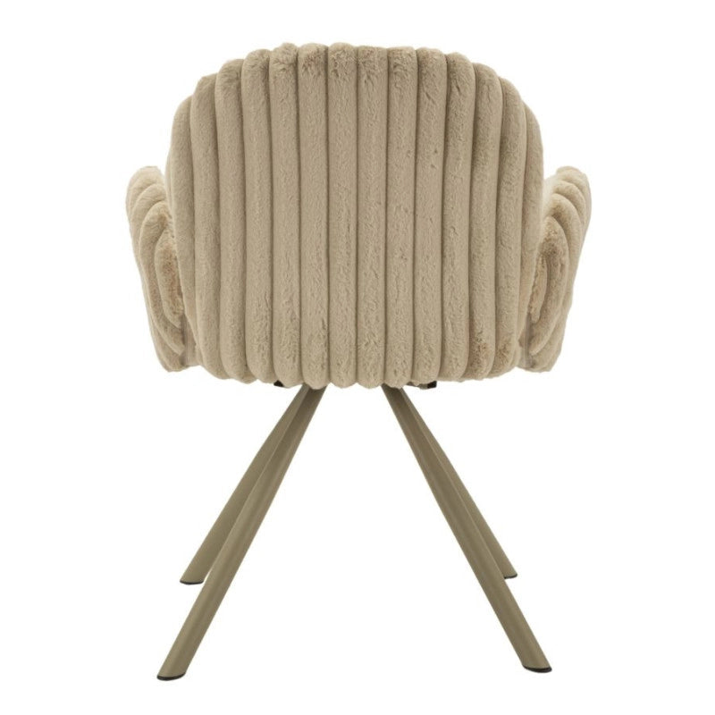 Sedia Stoccolma -b-crema Set 2 Pz cm 64x68x83 (altezza Seduta cm 45)