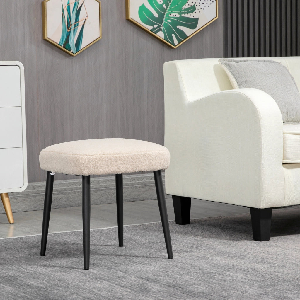 Pouf Teddy ¨C Minimal ¨C Beige