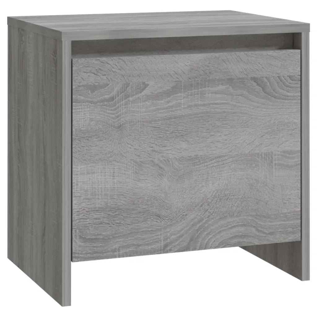 Comodini 2 pz-Set di 2 Tavolino da notte Grigio Sonoma 45x34x44,5 cm in Truciolato