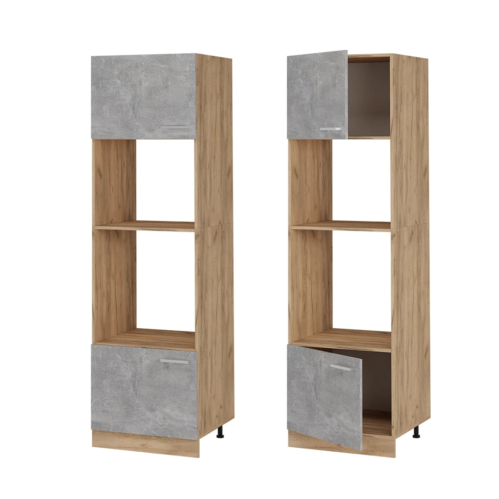 Vicco Set mobili bagno Calcestruzzo 60 cm