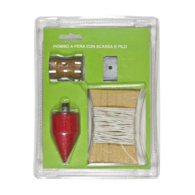 PIOMBO A PERA C/SCASSA E FILO 300 G- DIMA STAR- 6,0 pz