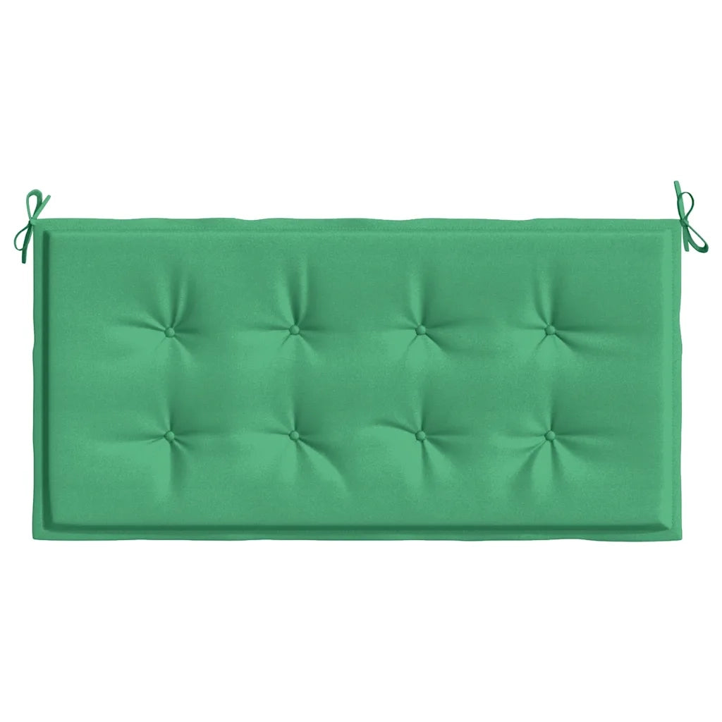Cuscino per Panca Verde 100x50x3 cm in Tessuto Oxford 43205