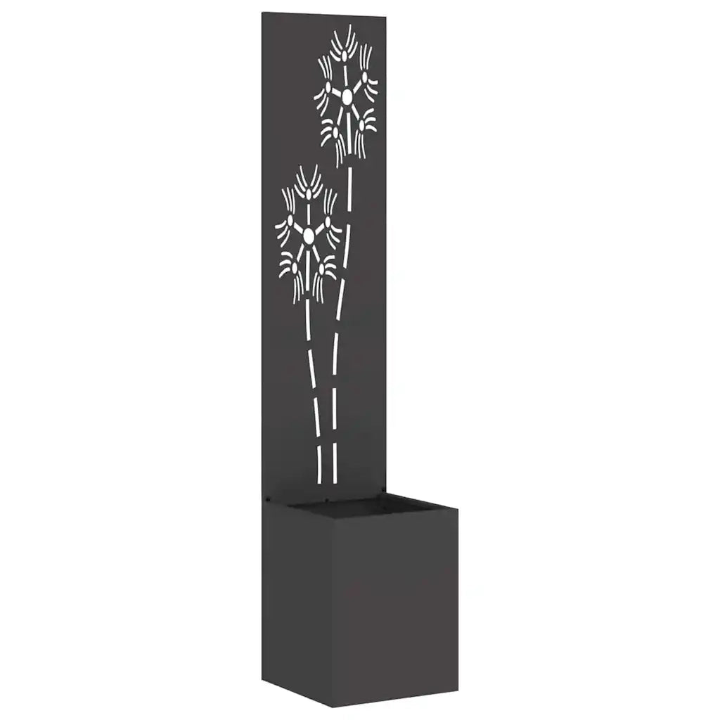 Schermo per privacy in giardino Floreale Nero 32 x 150 cm CFW9899818