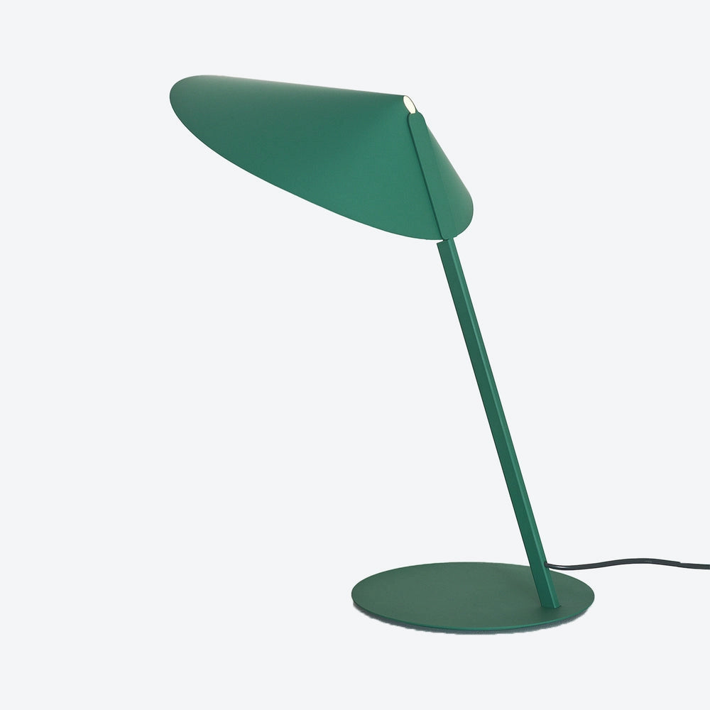 LAMPADA DA TAVOLO GONG WORK 1 LUCE ATTACCO G9 VERDE