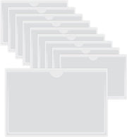 Supporto per etichette trasparenti - Autoadesivo - 10 pezzi - 14x9cm