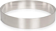 Anello da torta da 24 cm con rivestimento antiscivolo - Ideale per la cottura di torte