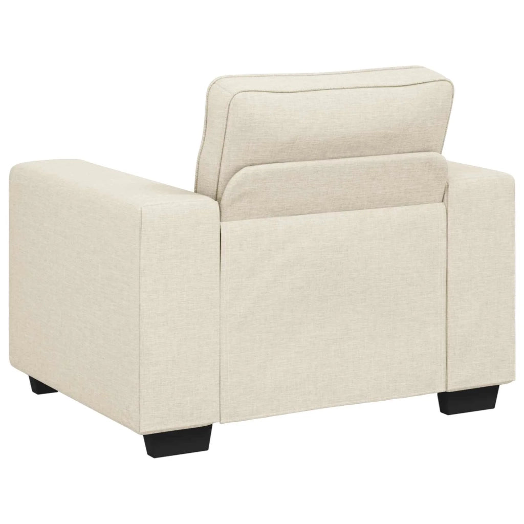 | Divano | con cuscino con cuscino Beige 100 x 77 x 82 cm Tela 4105155