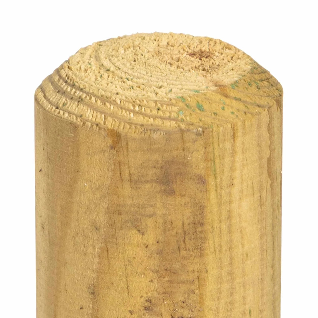 Pali per Recinzione 15 pz Verde 100 cm Legno Massello di Pino 42041760