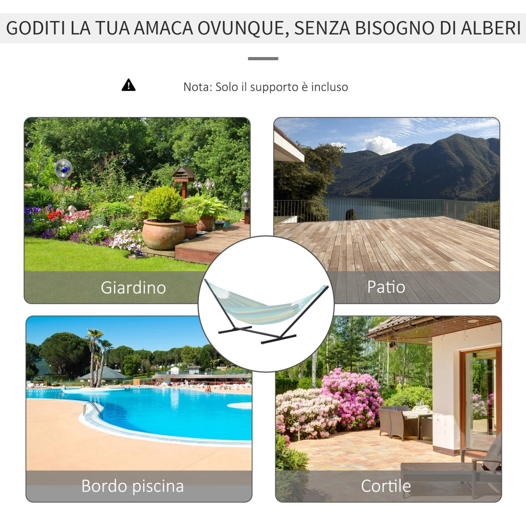 EasyComfort Struttura Portante per Amaca Supporto Max. 120 Kg Metallo