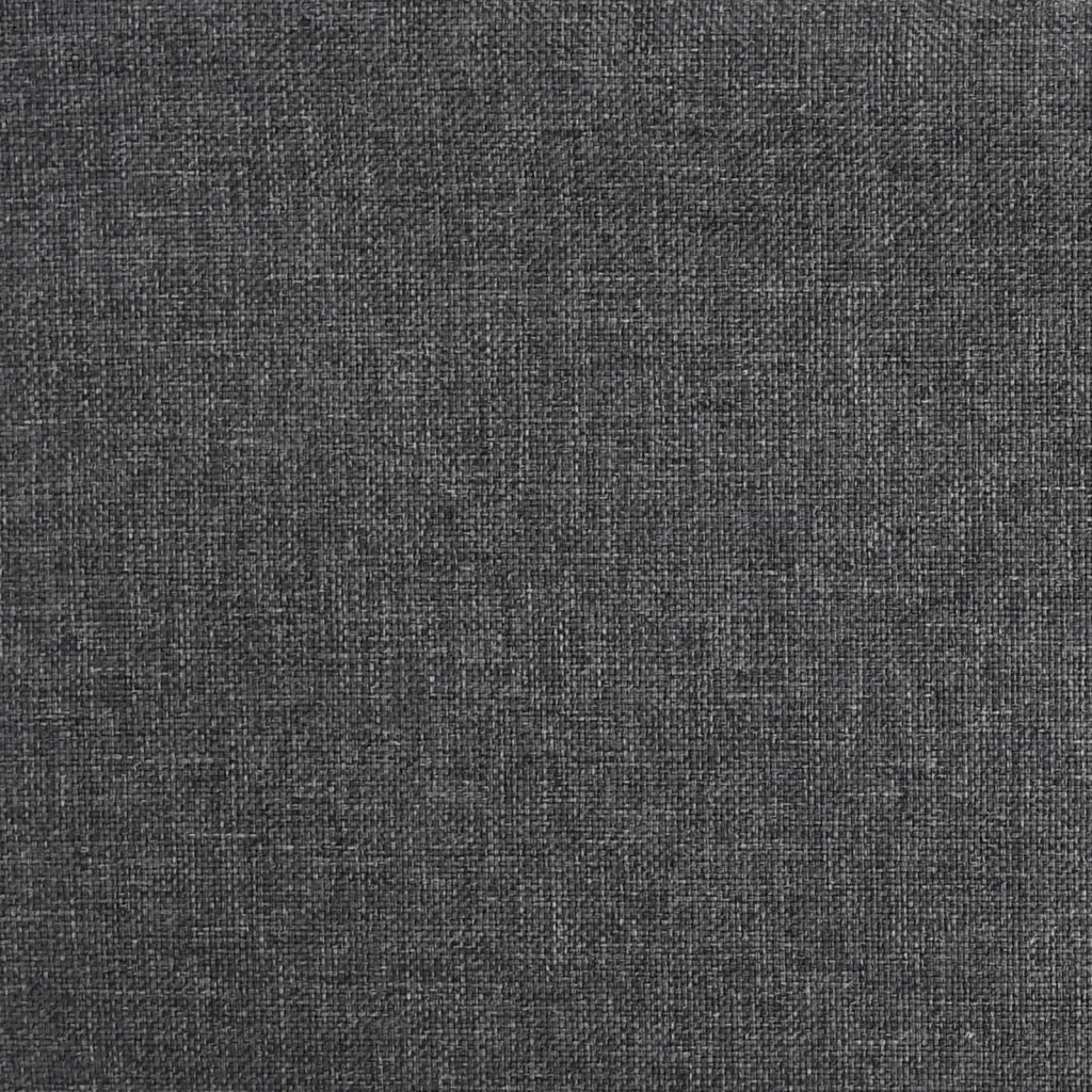 Sedie da Pranzo Girevoli 4 pz Grigio Scuro in Tessuto 3087449