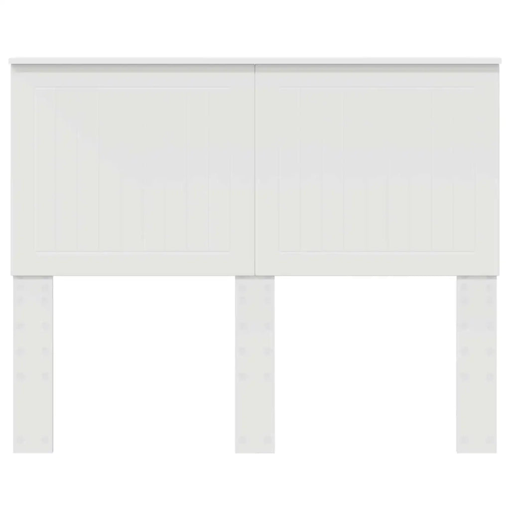 Testiera | Testata con Testiera | Testata Bianco 120 cm Legno multistrato