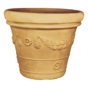 Vaso decorativo classico tradizionale Ø75 H59 in polimero resistente impruneta per piante per giardini e terrazze - Made in Italy - Monacis