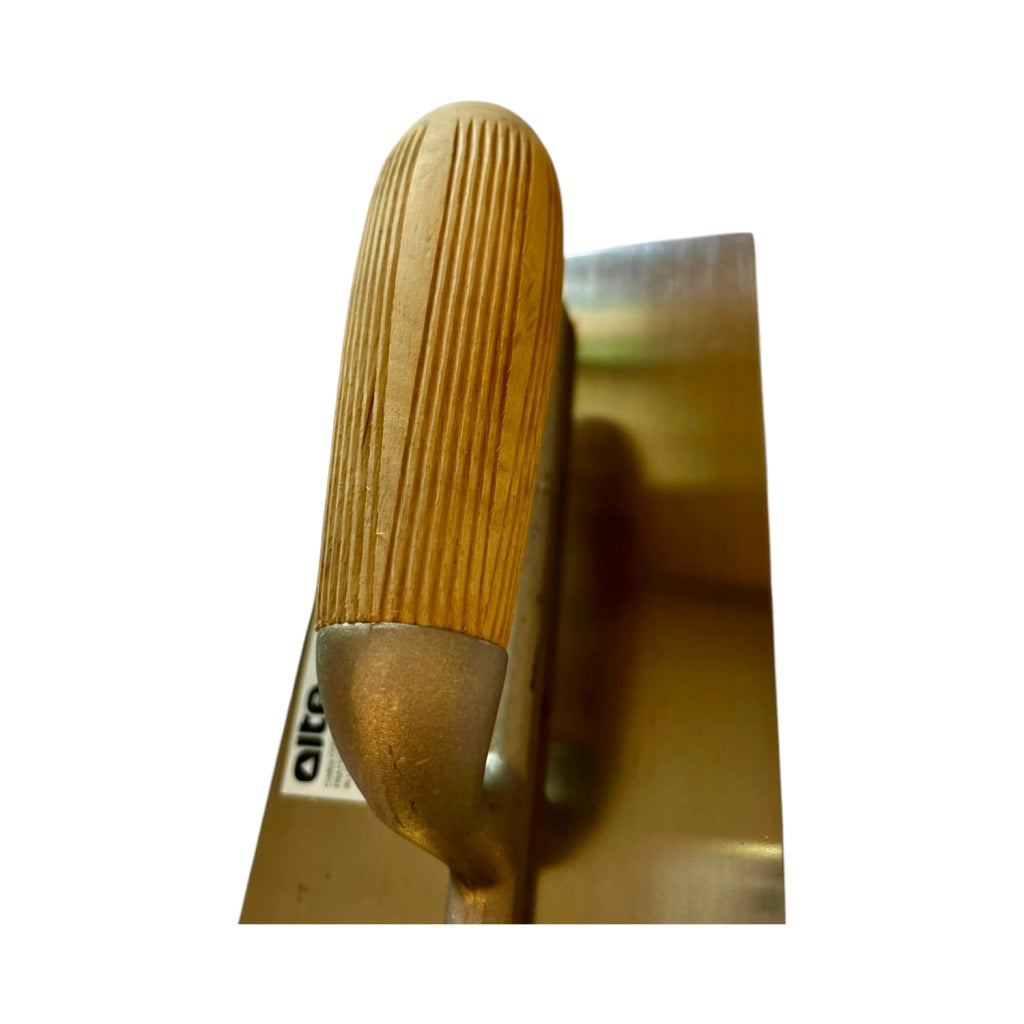 Frattone con manico in legno 280x120mm liscio