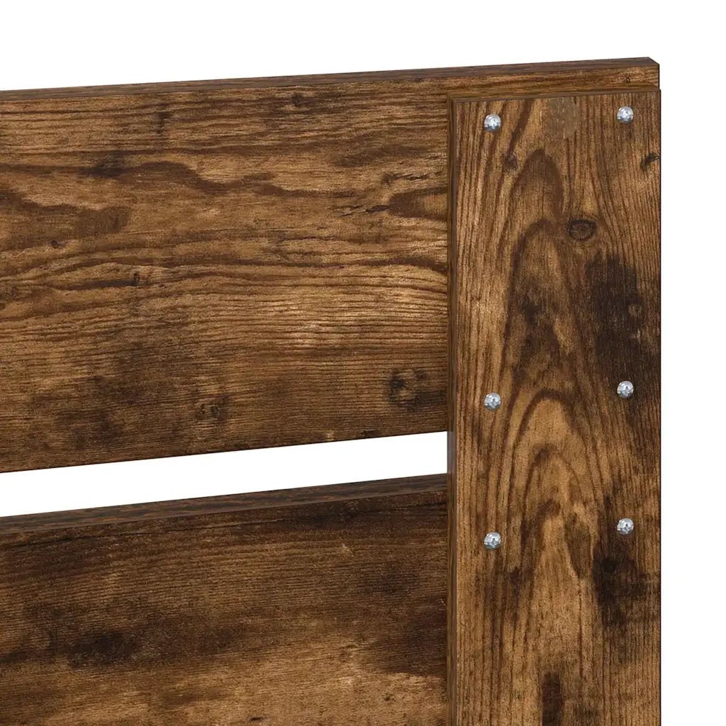 Testiera-Testata-Testiera Decorativa Rovere fum¨¦ 80 cm Legno multistrato 640697