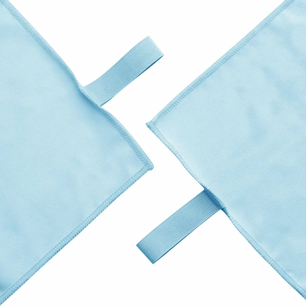 Asciugamani Sportivi 2 pcs Blu 50 x 30 cm 42011472