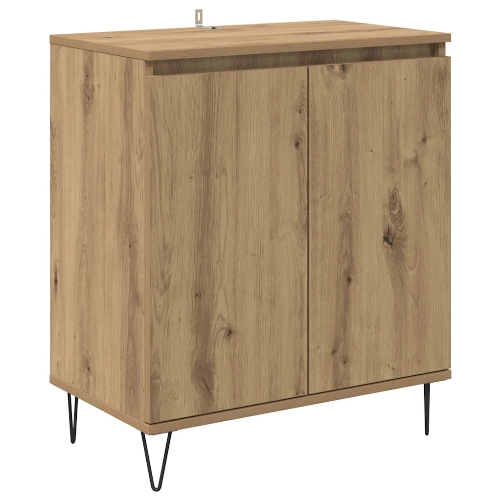 Credenza-Buffet-Armadio da cucina Rovere artigianale 60 x 35 x 70 cm Legno multistrato 344917