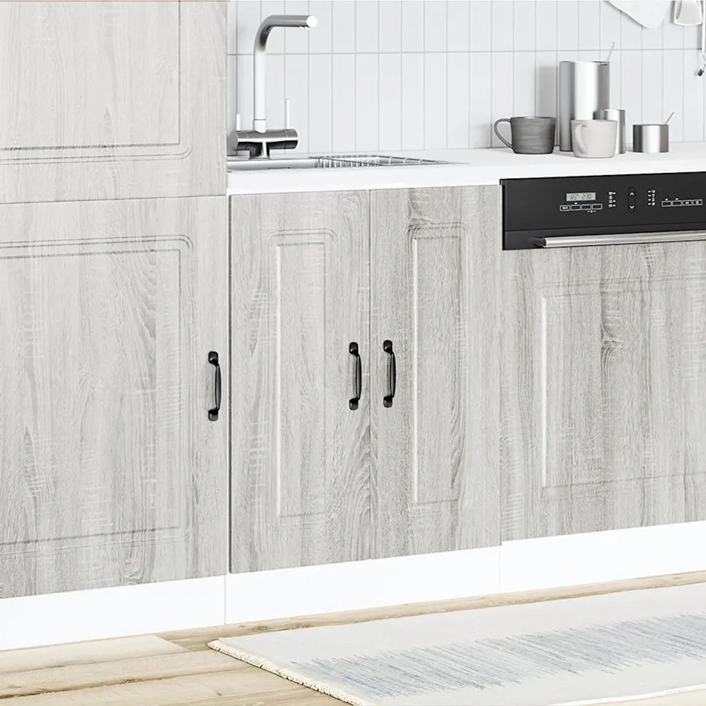 Pensile da cucina | Mobile base lavello Kalmar Grigio Sonoma 60x46x81,5 cm