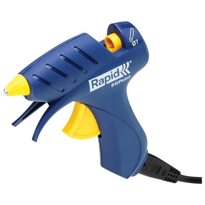 Rapid 5000423 EG Point Pistola Termoincollante Cordless 7 mm 80 W colore Grigio