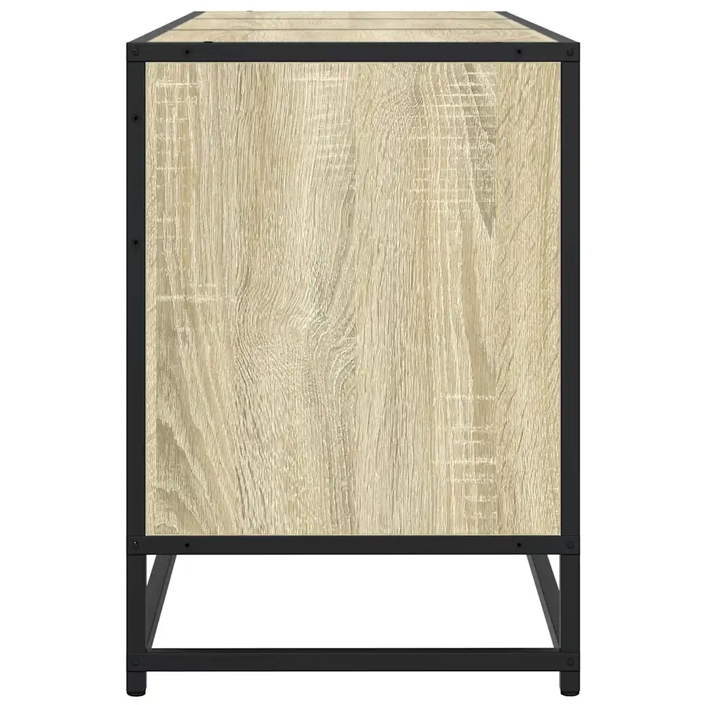 Mobile TV | Armadietto TV | Mobile Porta TV Rovere Sonoma 150x35x41 cm in Truciolato e Metallo
