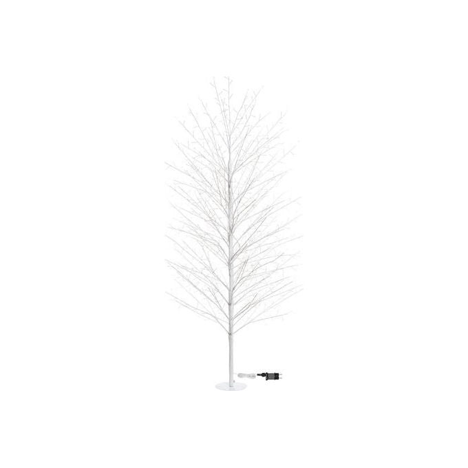 Lotti, Albero di Natale Luminoso 2D Bianco, 90cm, MicroLED, Per Interno-Esterno