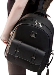 Borsa da città elegante per donna | Impermeabile e sportiva | Borsa resistentente al furto | Nero | Ideale come borsa a mano | Piccola borsa da giorno
