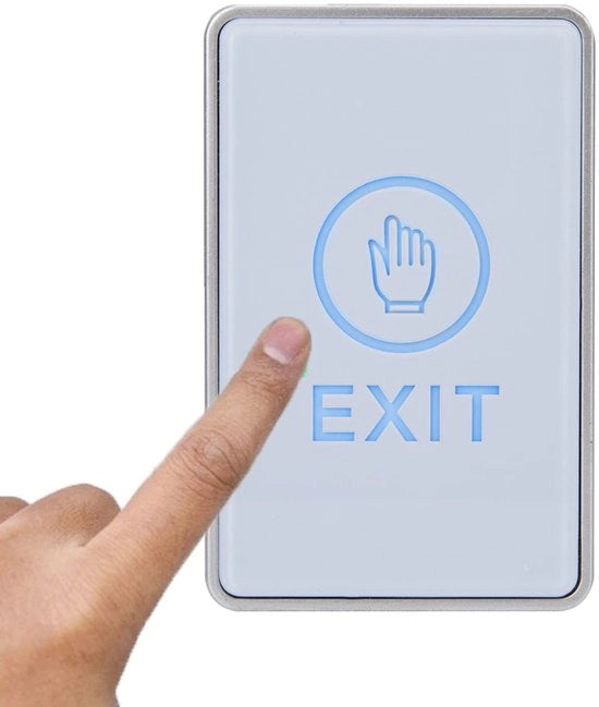 Sistema di accesso - Interruttore di uscita - Maniglia di sicurezza - Sistema di controllo accessi - Compacto - Sicurezza domestica - Facile da usare - Adatto per uso domestico