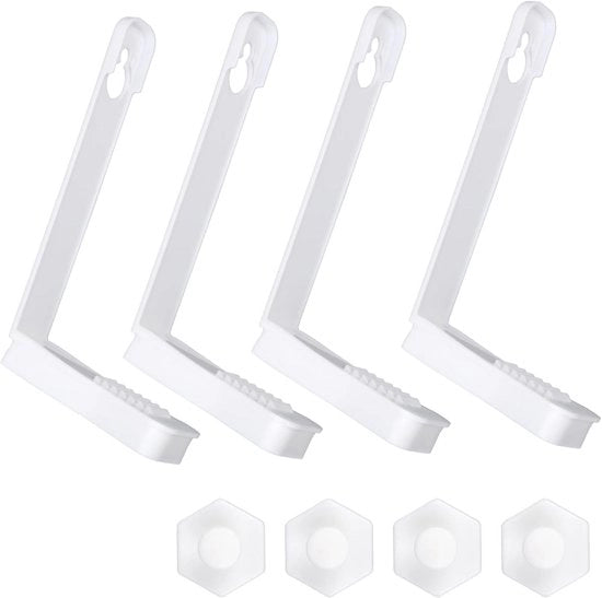 Supporti antiscivolo per materasso 4 pezzi per matasse con altezza di supporto superiore a 15cm - Facili da installare e da rimuovere