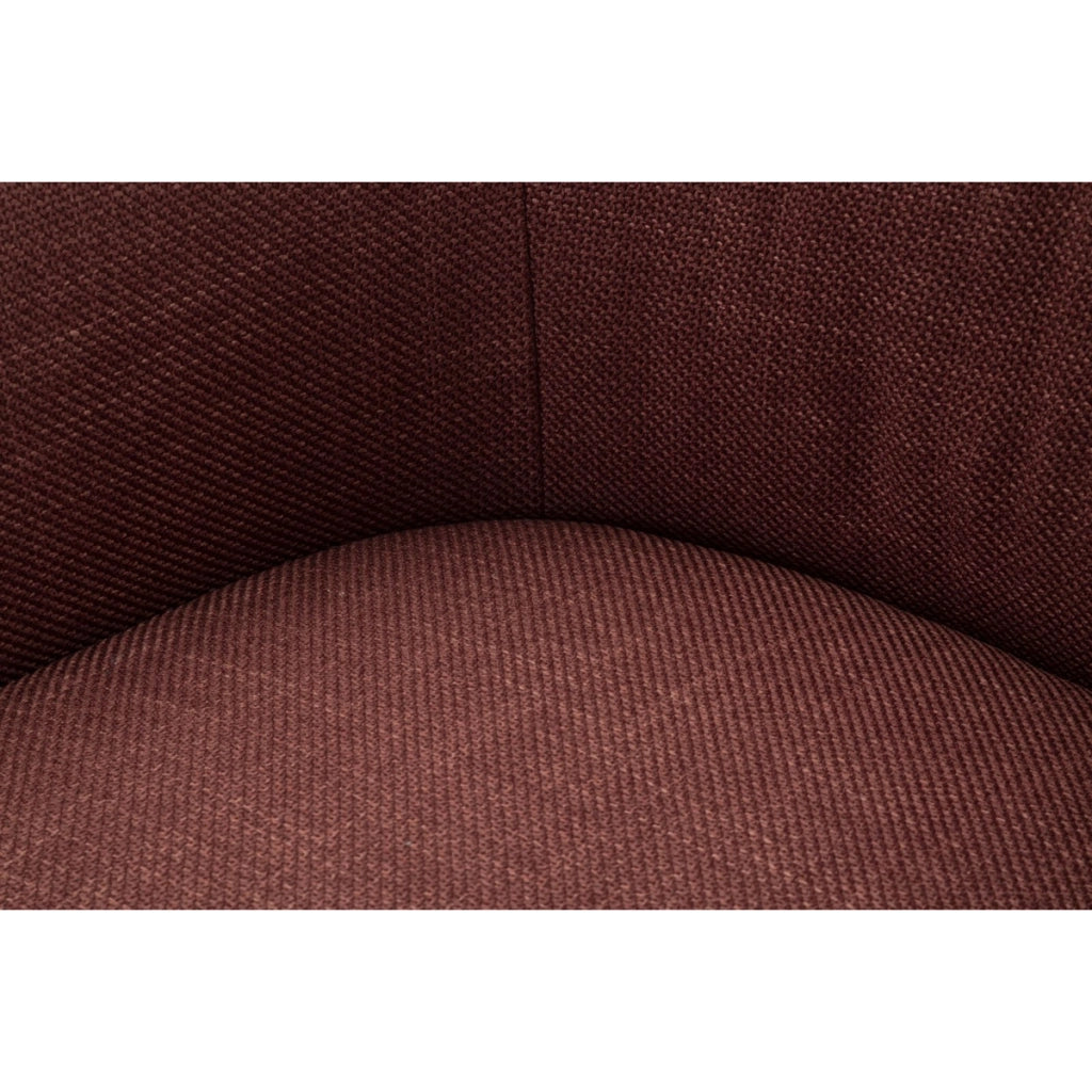 Poltrona VKH713, Bordeaux, Metallo, 80x83,5x66 cm