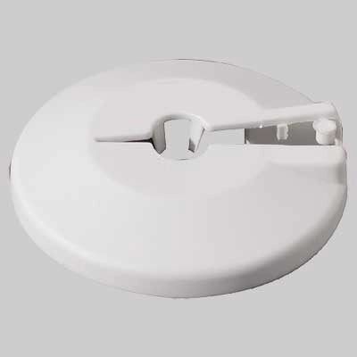 ROSETTA IN PLASTICA BIANCA  16     MADE IN ITALY