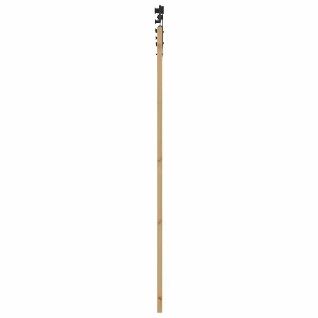 Porta scorrevole ORKDAL Naturale e Nero 73,5 x 211 cm 3445558