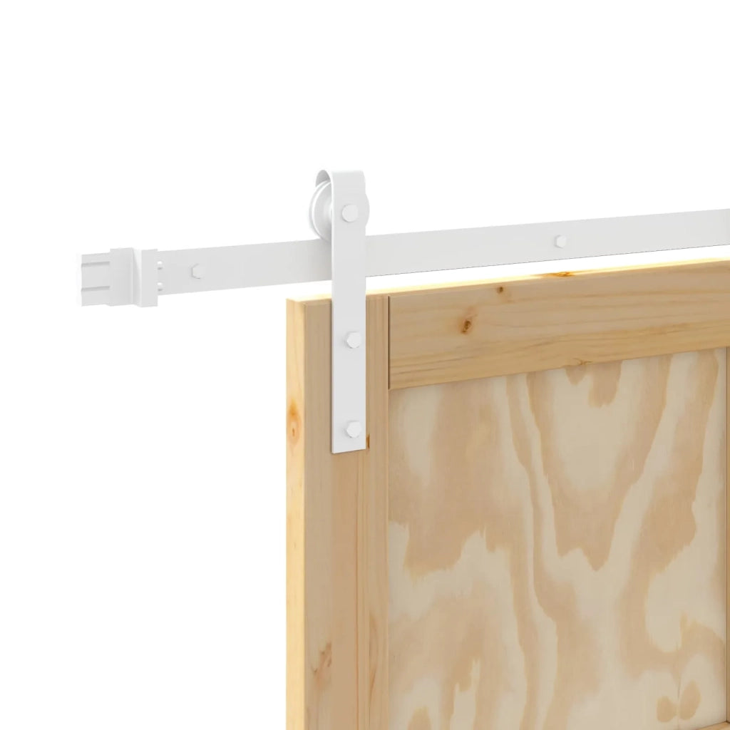 Porta scorrevole Naturale e Bianco 86 x 211 cm 3445430