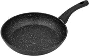 Pentola in Alluminio - Resistente al Cuoio di Sedano - Antiscivolo - Nero - 24 cm - Alluminio - Ideale per varie preparazioni - Adatto per gas, induzione...
