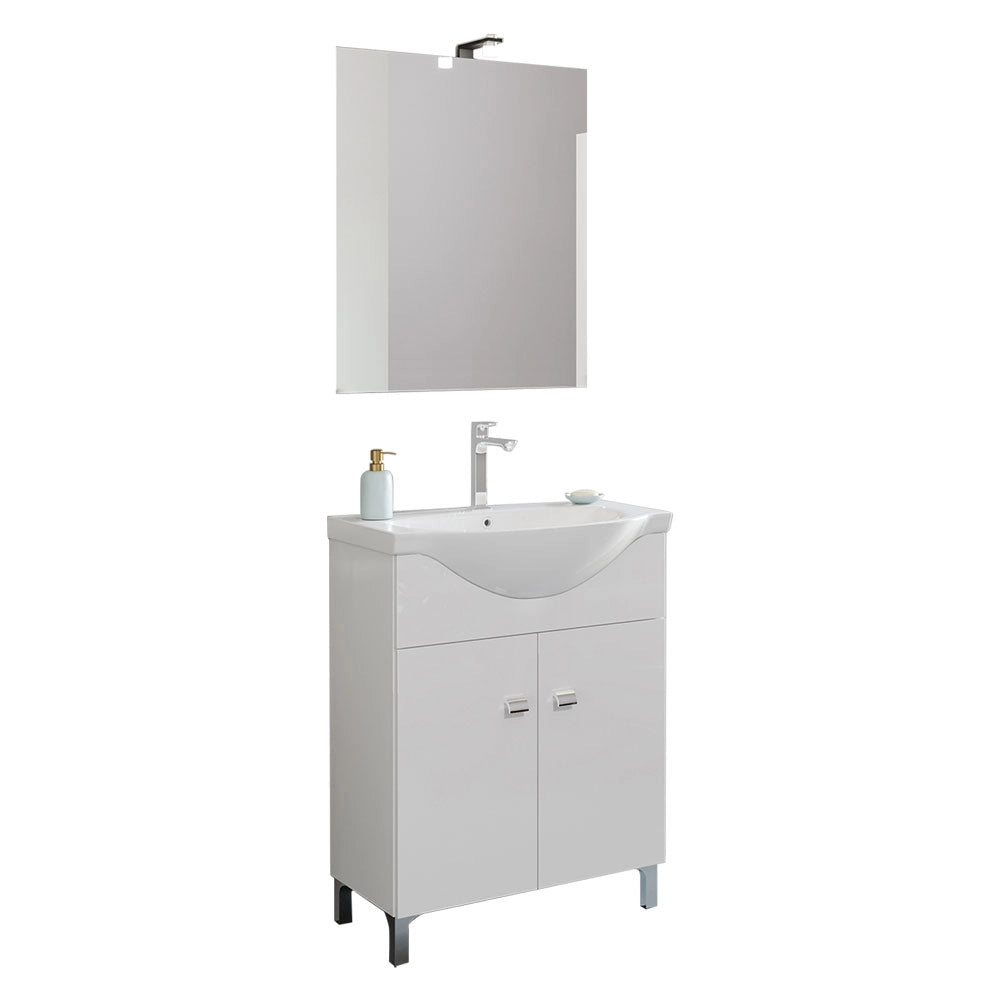 1pz mobile bagno 'smart 65' base 65 x 45 x h.86 cod:ferx.2061102nlm