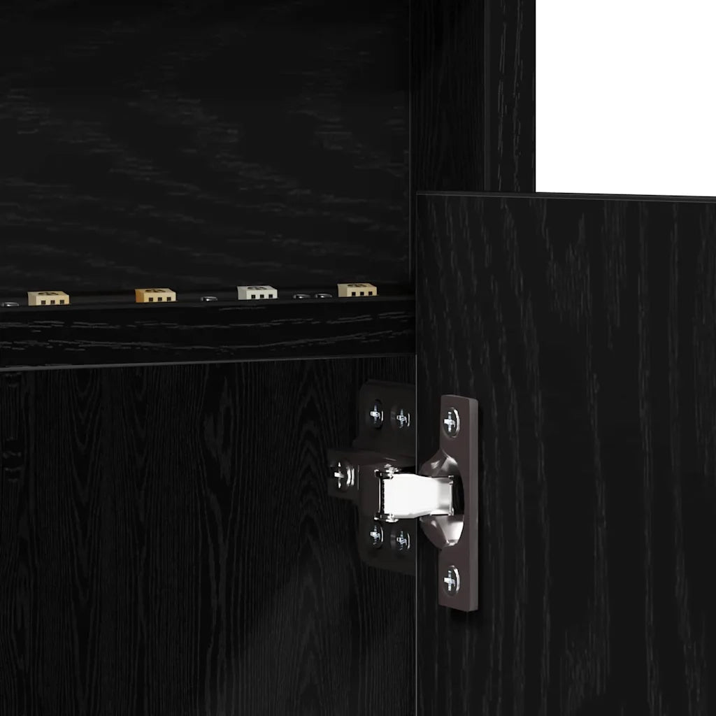 Unit¨¤ TV | Armadietto TV | Mobile Porta TV Nero 100 x 34 x 50 cm Legno multistrato