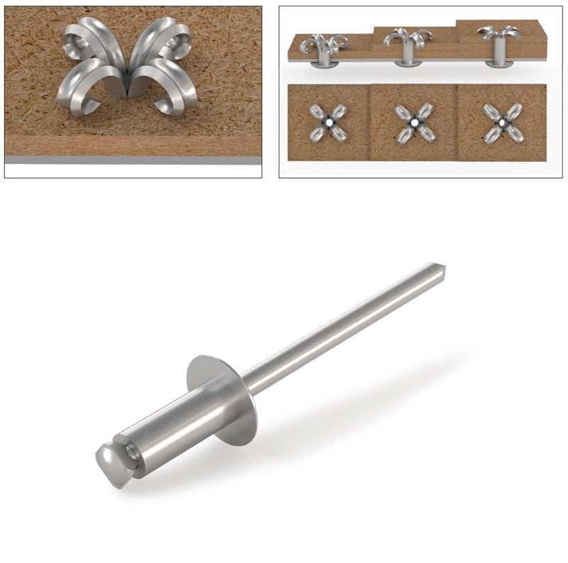 RIVETTO A STRAPPO 'GRAF' 4,8x30 mm - Confezione 50 pezzi