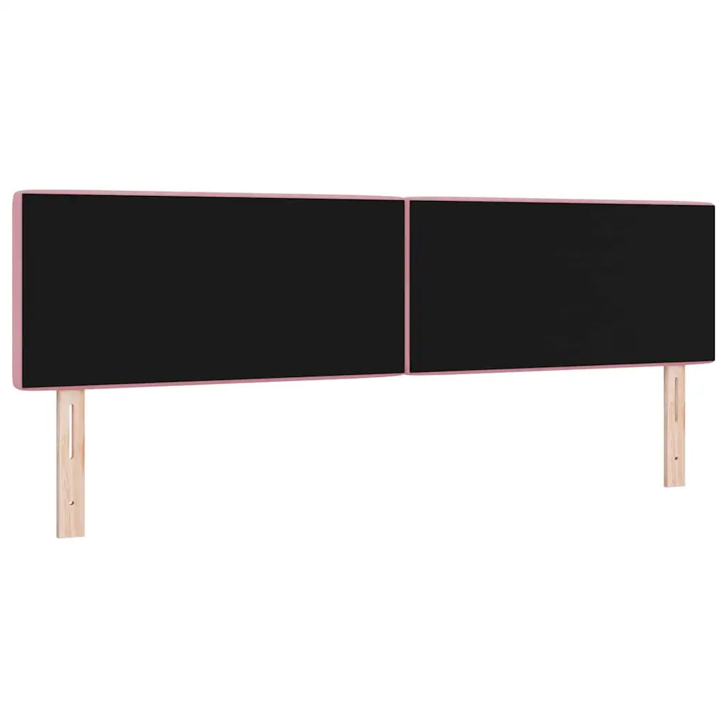 Testiera | Testata LED con strisce LED con Testiera | Testata Rosa 180 cm Velluto