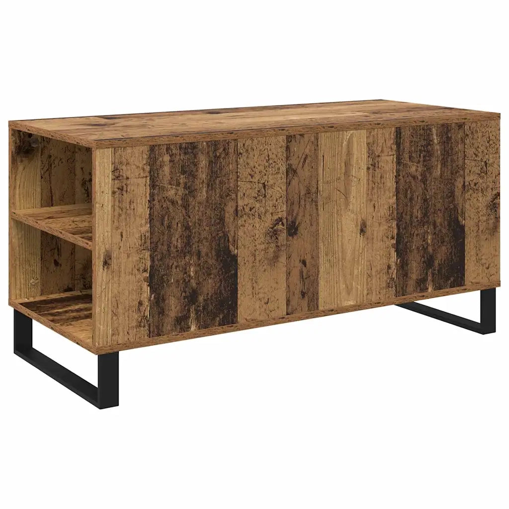 Tavolino da Salotto-Tavolino da soggiorno-Tavolo Legno vecchio 102 x 44,5 x 50 cm 484953
