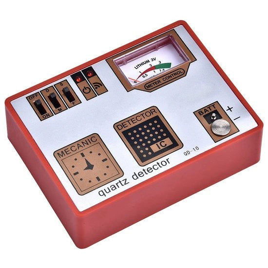 Orologio Timegrapher demagnetizzatore - Demagnetizzazione - Velocità regolabile - Orologio universale per quartz - Misurazione della batteria - Adatto per orologi meccanici e quartz