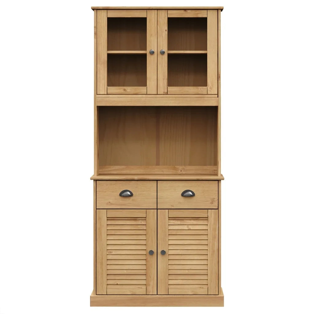 Credenza VIGO 78x40x175 cm in Legno Massello di Pino 3188301