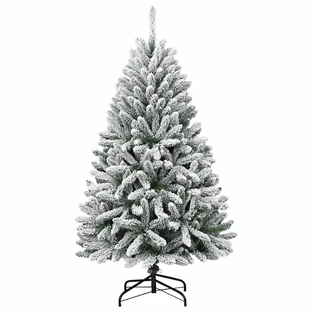 Albero di Natale | Decorazioni natalizie artificiale con 150 LED Verde e Bianco 120 cm